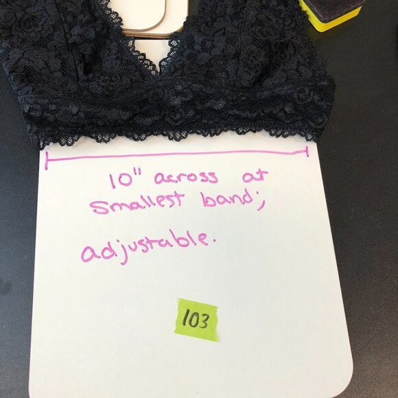 Aritzia Talula Black Albion Lace Bralette / Bra top XS - Picture 9 of 10